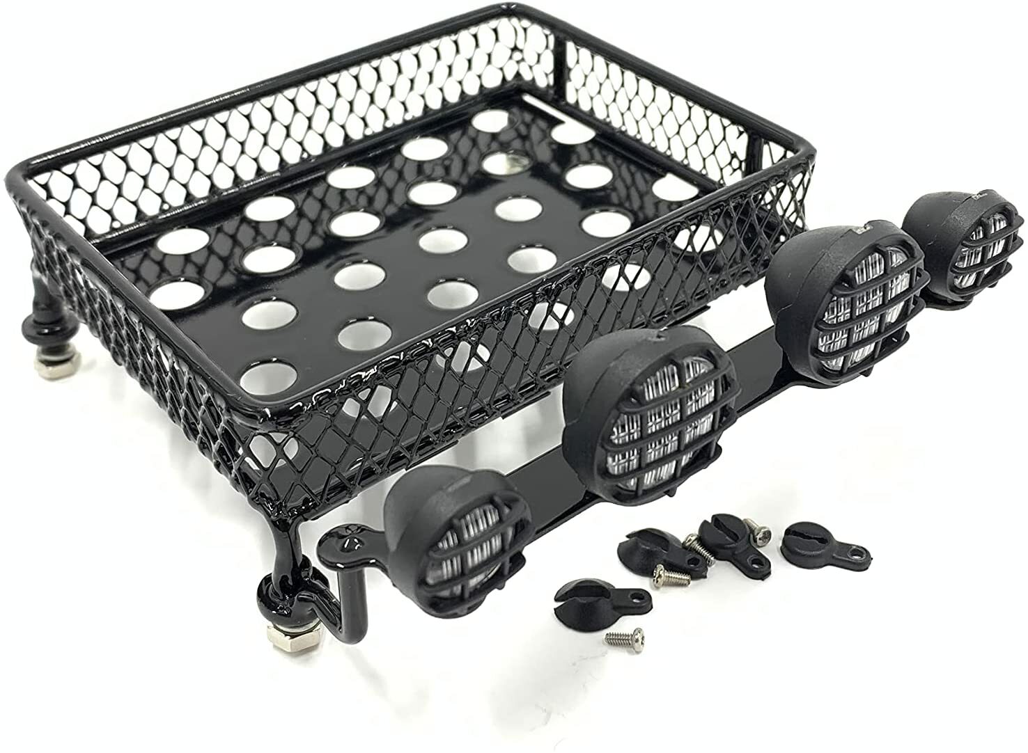 Equipaje de techo modelo R/C para juguete 1/10 1/12 CROSSRC AXIAL SCX10 coche Rock Crawler-