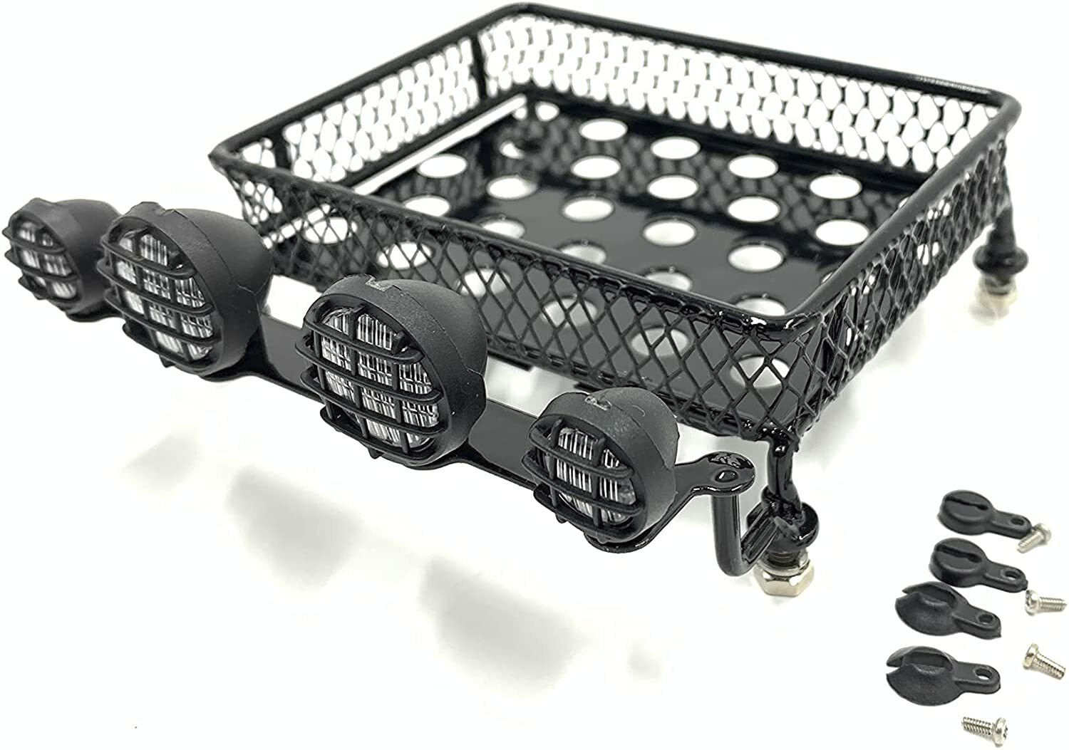 Equipaje de techo modelo R/C para juguete 1/10 1/12 CROSSRC AXIAL SCX10 coche Rock Crawler- - Image 2