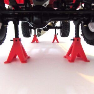 4 piezas GATO DE PIE escala 1/10 para camión sobre orugas rc Traxxes Rc4wd accesorios-