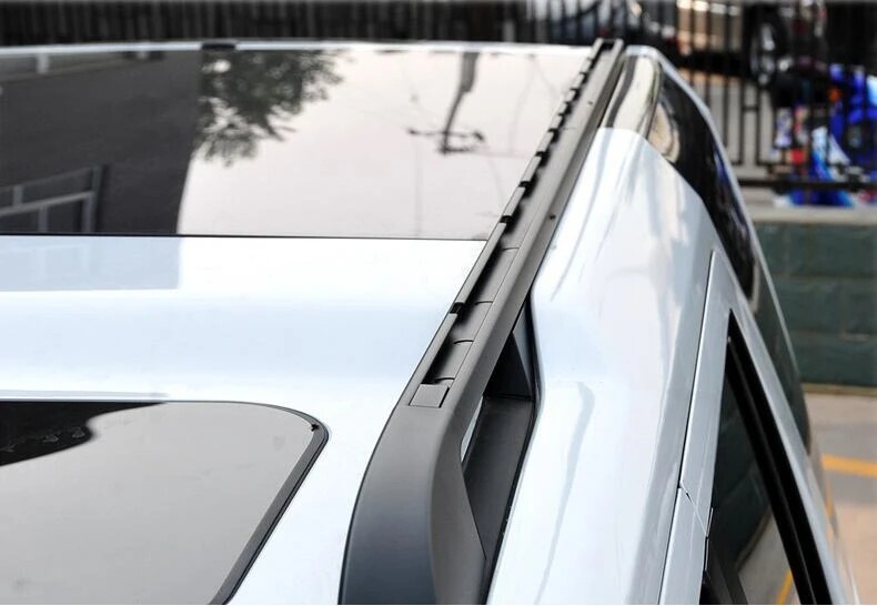 Barra portaequipajes de techo lateral 2 piezas para LR Discovery 4 LR4 2010-2016 accesorios- - Image 5