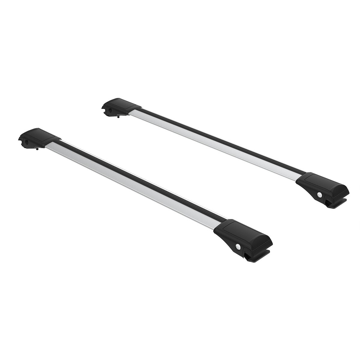 Portaequipajes plateado barras transversales para Audi A4 B5 Avant 1994-2001 piezas- - Image 3