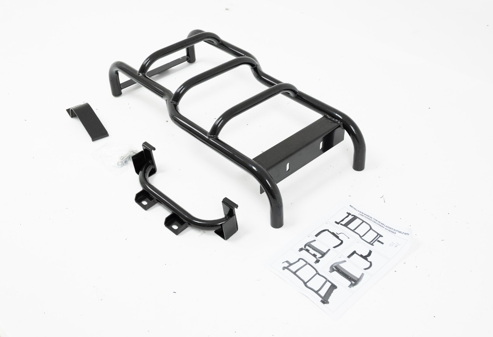 BARRAS DE TECHO TRASERO ALUMINIO ESCALERA TRASERA PARA LAND ROVER DISCOVERY 3 4 L319- - Image 5
