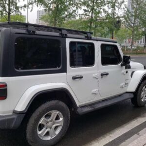 Baca de techo de aluminio Expedition se adapta a 4 puertas Jeep Wrangler JL 2018+-