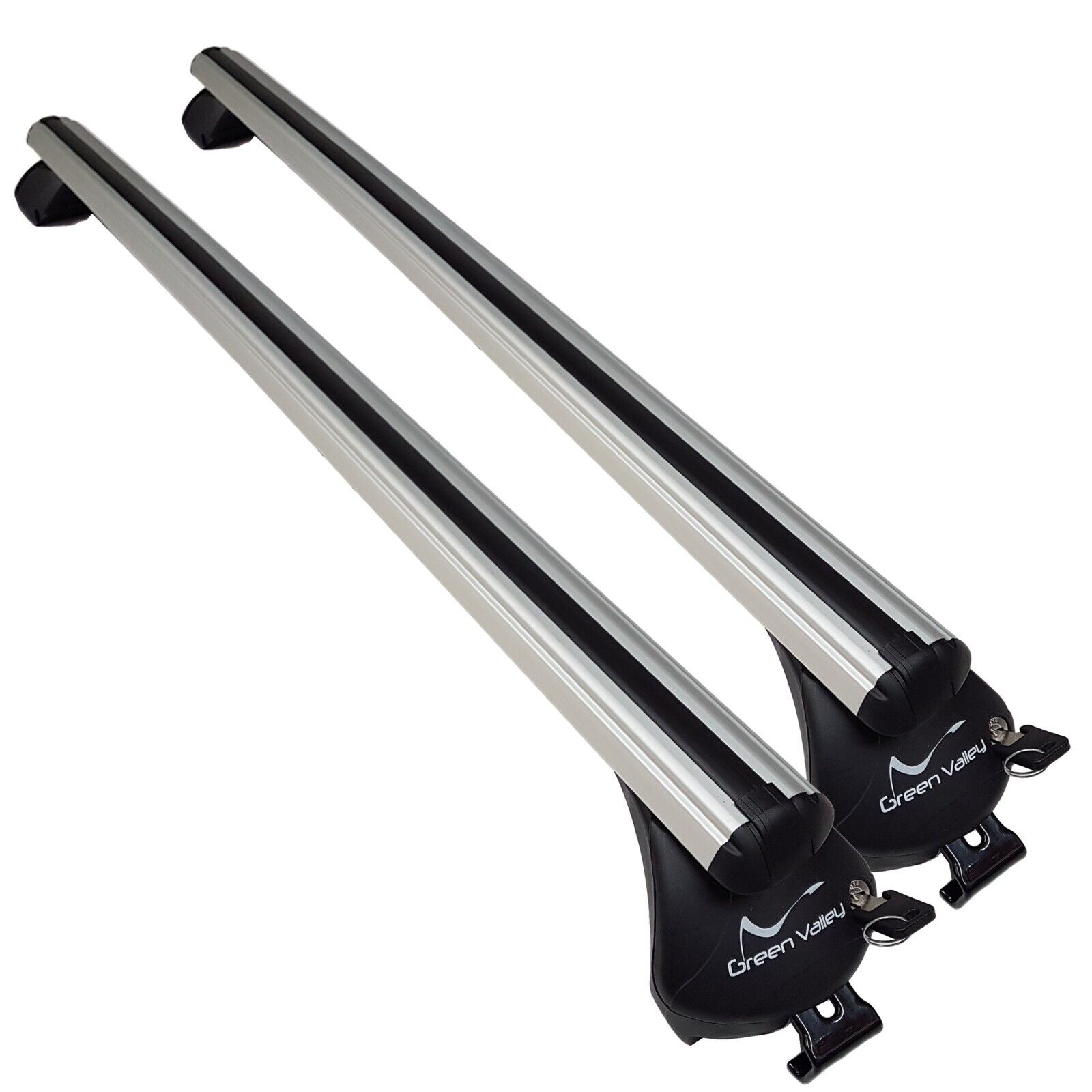 Sistema aerodinámico de barras de techo, para Audi A4 Avant Estate 2008-en rieles empotrados- - Image 3