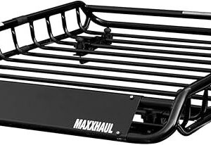 70115 46" X 36" X 4-1/2" portaequipajes de techo portador de carga en la azotea cesta de acero, tapa de coche L-