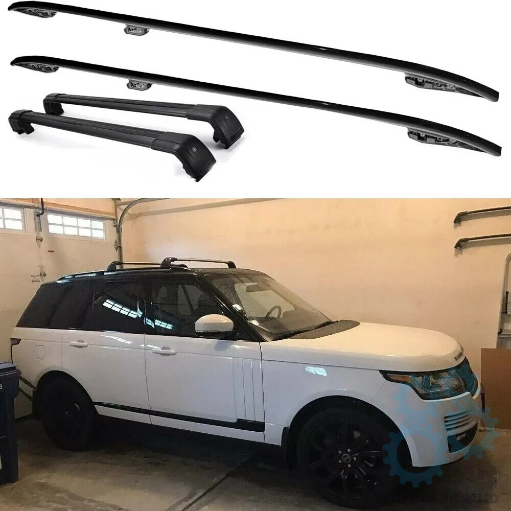 Barra transversal de techo 4 piezas para Land Rover Range Rover SWB 2013-2022-
