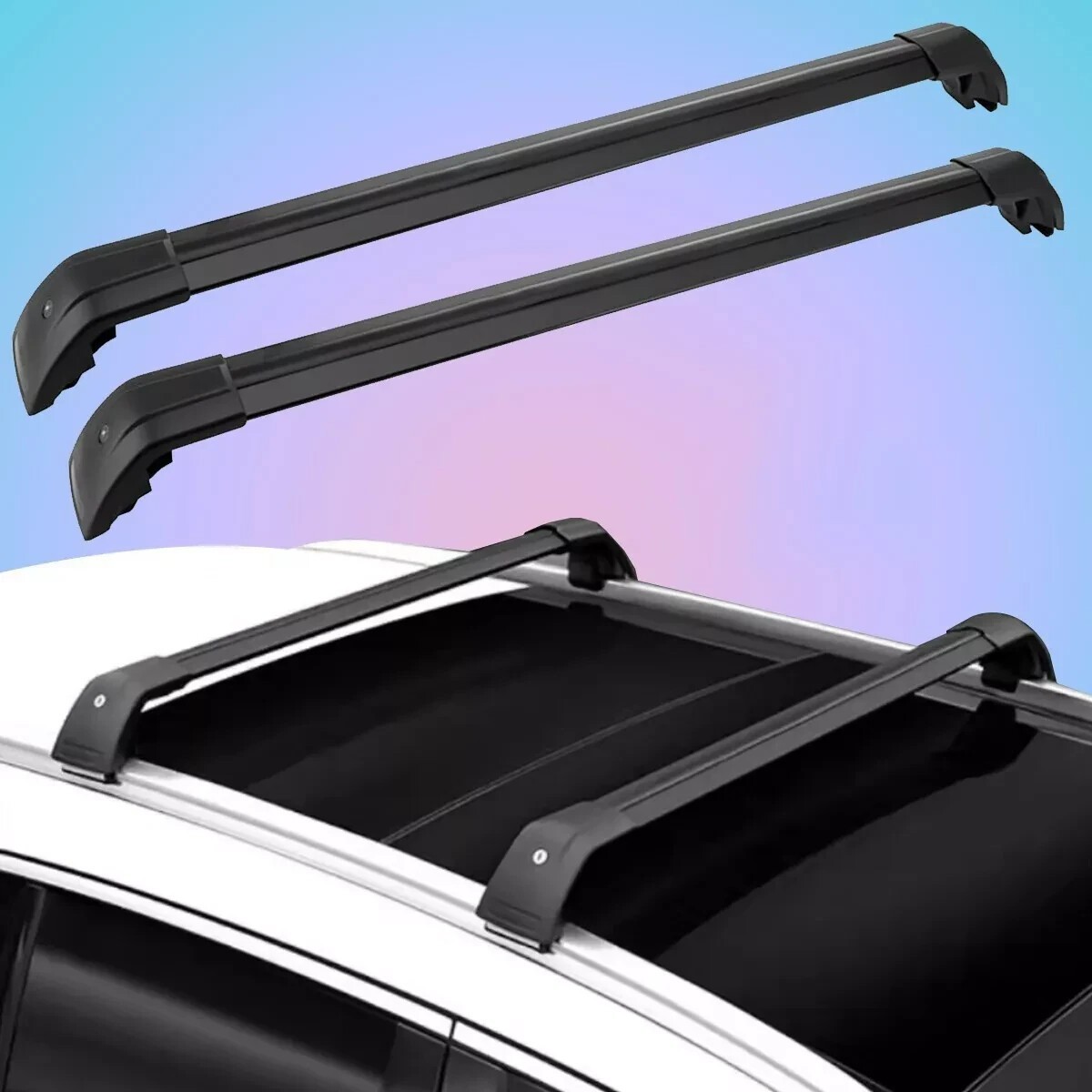 Barra transversal de techo 4 piezas para Land Rover Range Rover SWB 2013-2022- - Image 4
