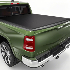 Soft Roll up Truck Bed Tonneau Cover Compatible with 2002-2024 Dodge Ram 1500 (1