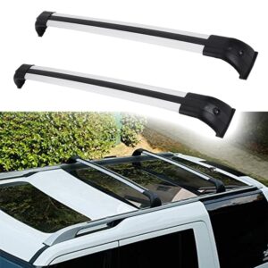 Barra portaequipajes de techo 2 piezas para LR Discovery 3 4 LR3 LR4 2004-2016 accesorios-
