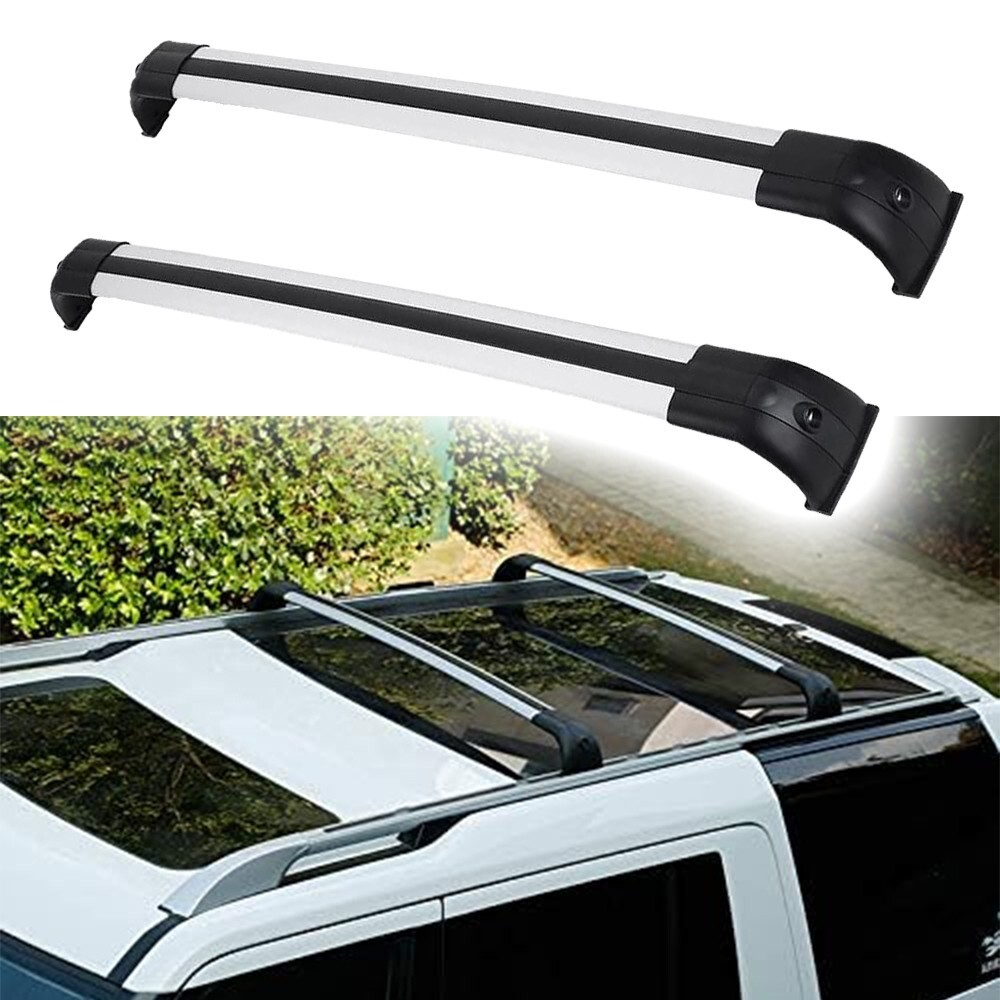 Barra portaequipajes de techo 2 piezas para LR Discovery 3 4 LR3 LR4 2004-2016 accesorios-