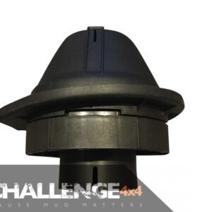 Top de snorkel de hongos de 8,5 cm 3,5"" se adapta a la mayoría de los snorkels 4x4 ciclón de admisión de aire elevado-