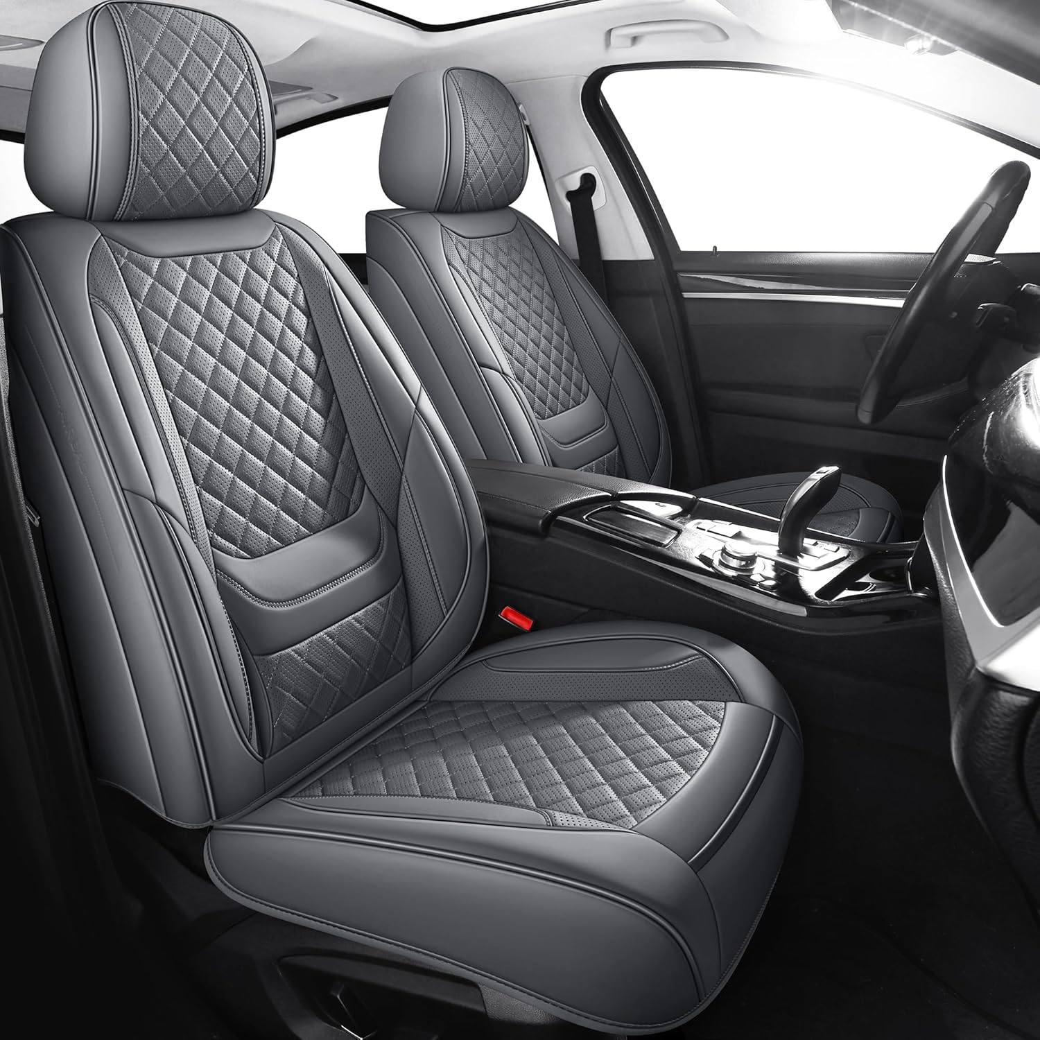 Automotive Car Seat Covers Full Set Fit for Most Cars SUV Sedans Trucks Waterpro