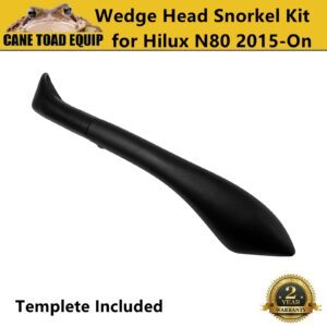 Kit de cabeza de cuña de snorkel para Toyota Hilux N80 Gun126R 2015-en admisión de aire-