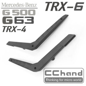 Snorkels dobles CC HAND 1/10 para RX-4 TRX-6 Benz 4X4 6X6 G63 G500-