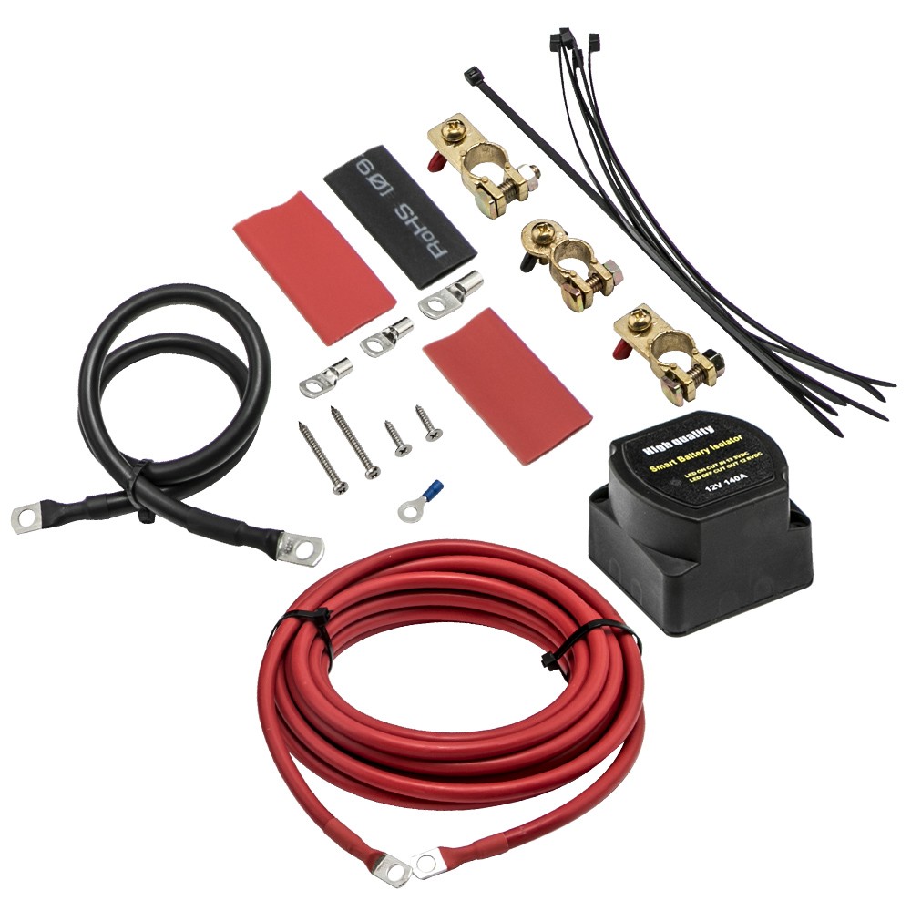 Kits de interruptores aislantes de batería doble 12V 140Amp para autocaravana caravana 4x4 marina nuevos- - Image 3