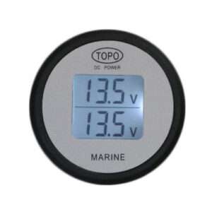TOPO DC Power, doble batería DC voltímetro/4x4/caravana-