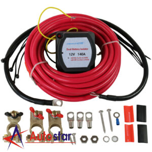 Aislador de batería doble 12V 140A para UTV ATV 4x4 RZR RV coche embarcación marina-