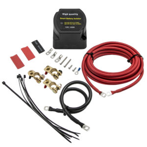 Kit de batería doble 12V 140A aislador auxiliar para ATV UTV 4x4 RV coche barco marino-