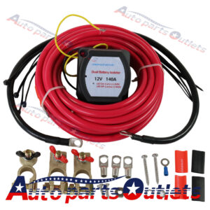 12V PARA ATV UTV 4x4 Rzr RV Coche Embarcación Marina 140Amp Aislador de Batería Doble-