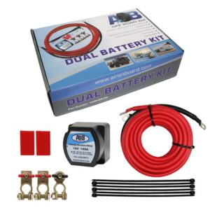 Sistema de batería doble 12V 140Amp aislador VSR kit de relé sensible al voltaje-