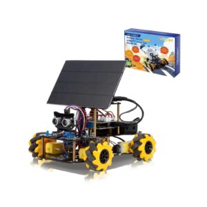 ACEBOTT Robot Inteligente Energía Solar Coche Kit, 4x4 Control Remoto Coche Compatible con...-