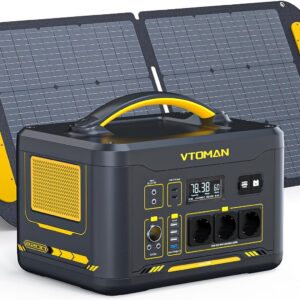 VTOMAN Jump 2200 Powerstation Jump 1500 batería adicional 3096Wh LiFePO4 panel solar-