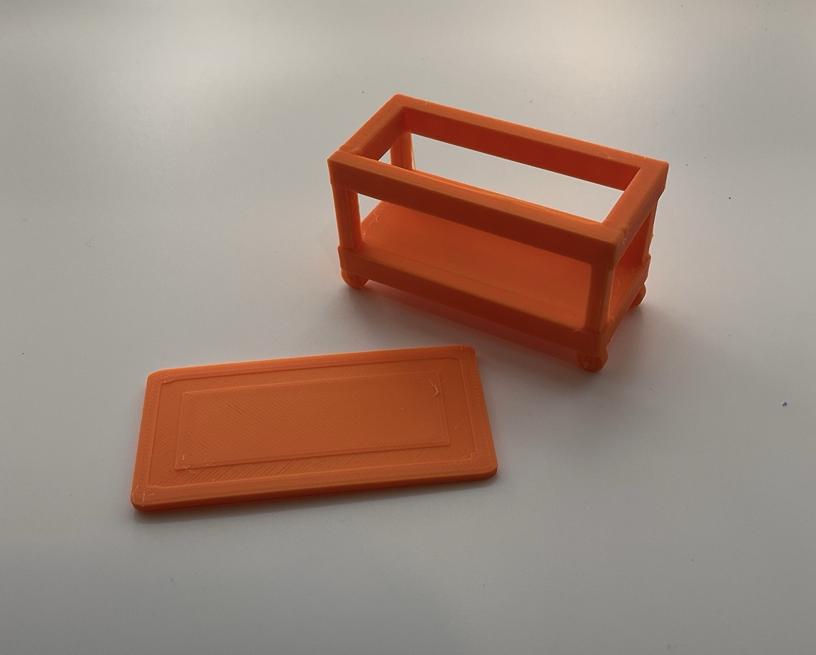 1/25 Scale FDM 72 Inch Rolling Work Bench - 3D Printed Garage Diorama Gear - Image 3