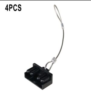 Tapa antipolvo conector tapa antipolvo 4 piezas para silla de ruedas Anderson Caravan-