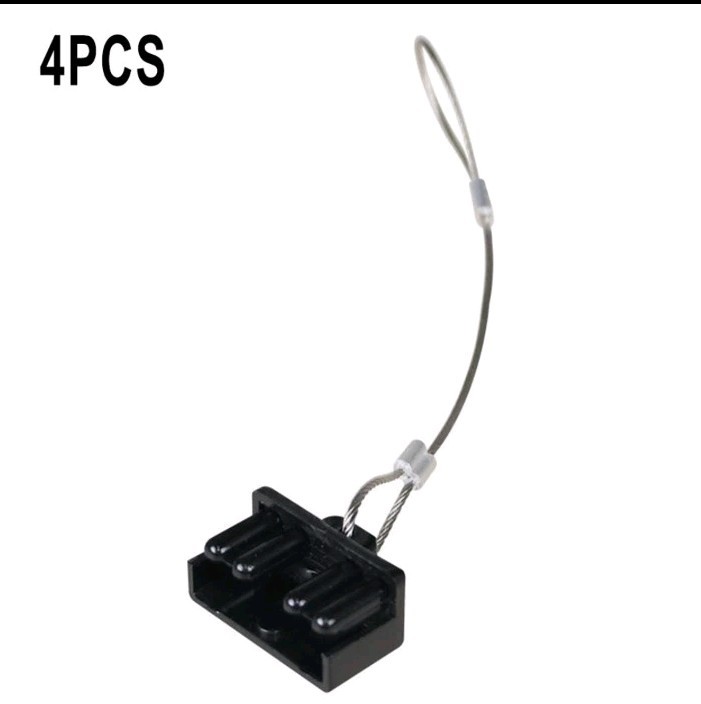 Tapa antipolvo conector tapa antipolvo 4 piezas para silla de ruedas Anderson Caravan-