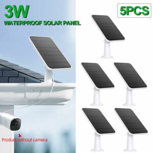 Paneles solares de 9,8 pies para Eufy Cam Eufycam E/2C/E/2 Pro montaje en pared con potencia Ca G6W4-
