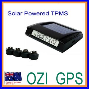 PRESIÓN DE NEUMÁTICOS INALÁMBRICA ALIMENTADA POR ENERGÍA SOLAR TPMS 4 SENSORES EXTERNOS 4X4 -