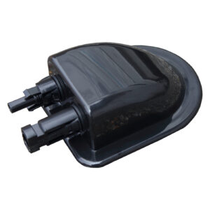 Glándula de entrada de doble cable impermeable para conectores T4 para paneles solares / barcos-