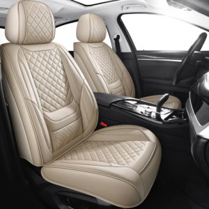 Automotive Car Seat Covers Front Pair Set Fit for Most Cars SUV Sedans Trucks Wa