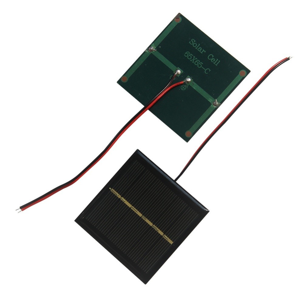 Paquete de 2 paneles solares de 0 6W 3VA para 2 baterías de 4V utilizados para proyectos de luz de juguete- - Image 3