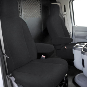 Lujosas fundas de asiento de terciopelo holandés para furgonetas Ford E150-E350 2009-2022-