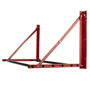 Stalwart 32 to 50in Adjustable Tire Storage Rack Garage Shelving Car Accessories