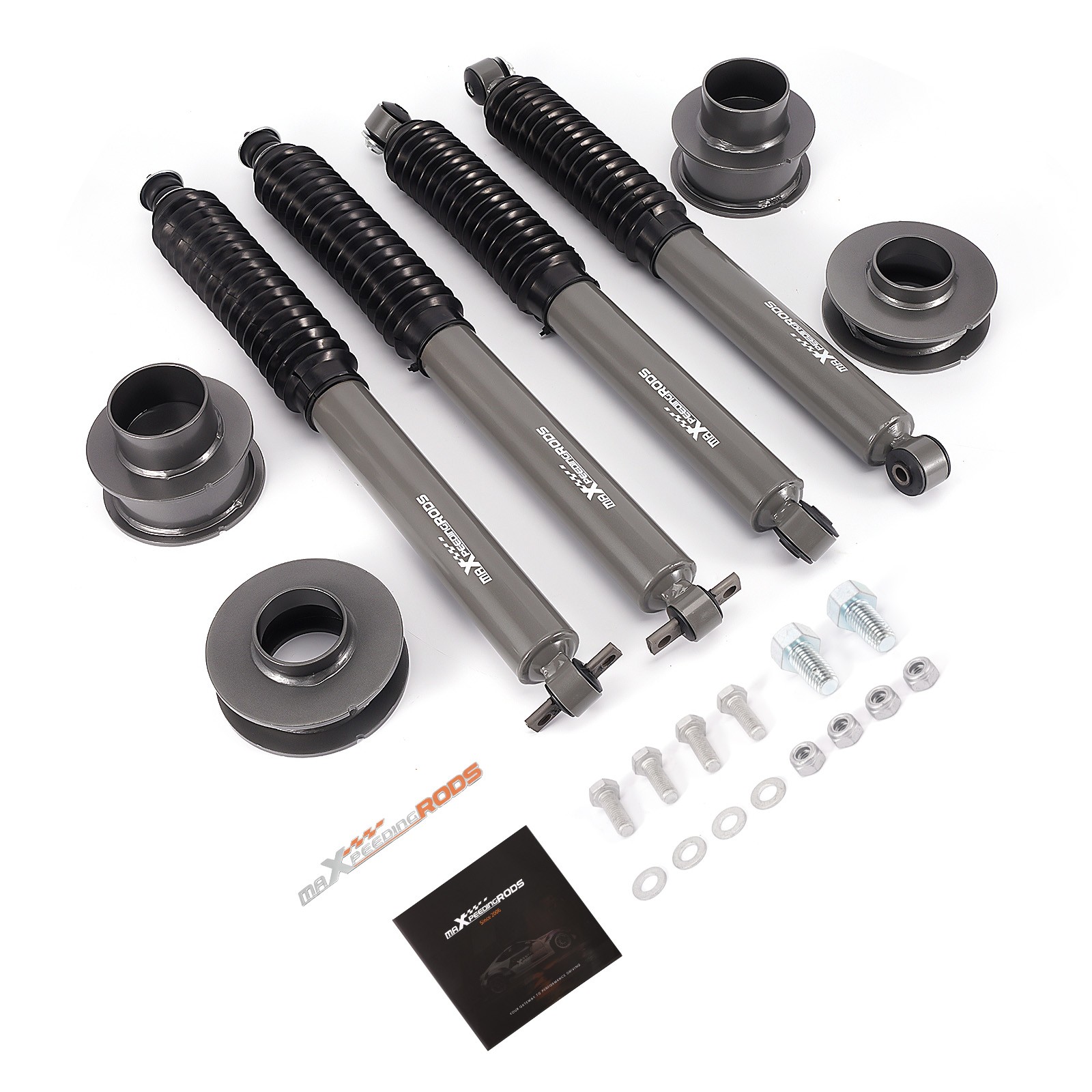 8pcs Lift Shock Kit Lift Kits for Jeep Grand Cherokee WJ 4WD 1999-2004