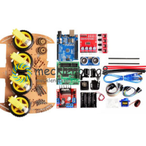Kits de chasis 2x2/4x4 con codificador de velocidad neumático 65x26 mm para robot coche inteligente-