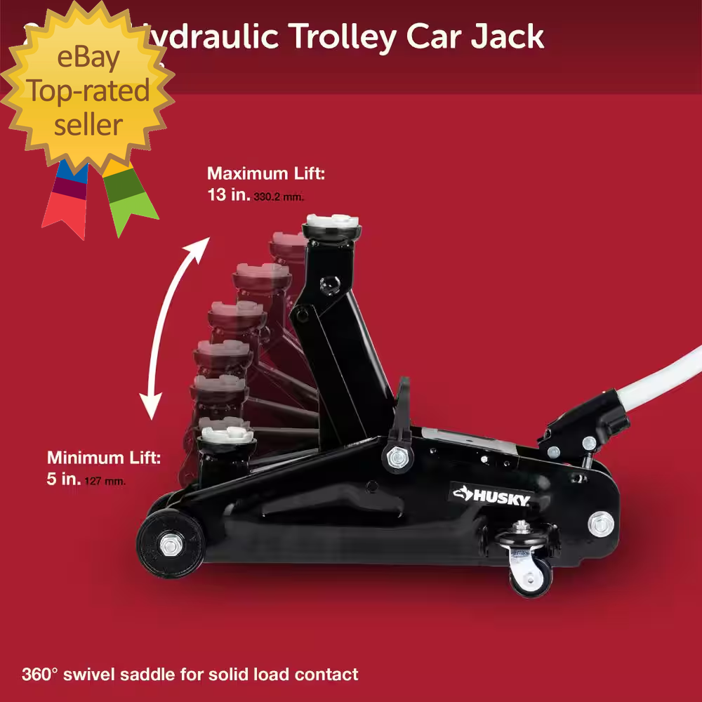 2-Ton Hydraulic Trolley Car Jack - Image 4