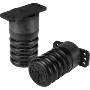 Juego de 2 resortes auxiliares traseros SSR-306-47 SuperSprings para camioneta Ram 1500 par-