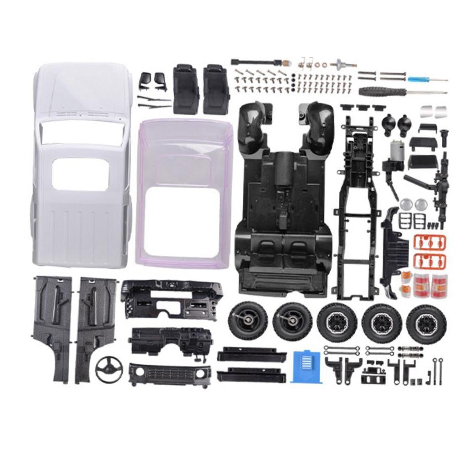 1/14 RC Crawler Auto Kits Escalada Simulada Coche 4WD Control Remoto Coche-