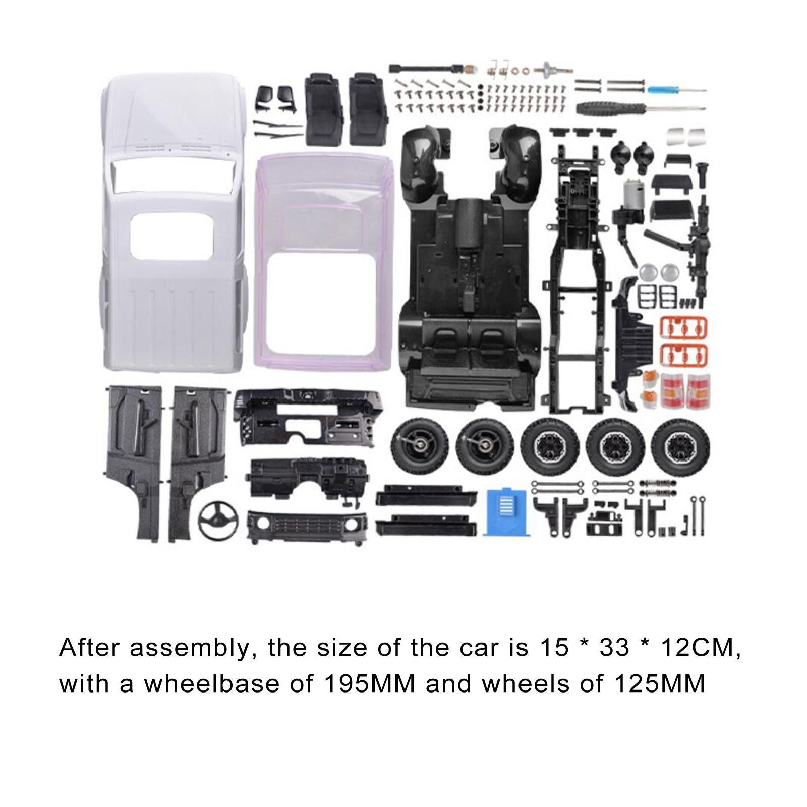 1/14 RC Crawler Auto Kits Escalada Simulada Coche 4WD Control Remoto Coche- - Image 2