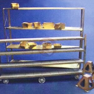Resicast 1/35 Shelves Movable Racks w/Wheels Stacking Containers & Stands 352383