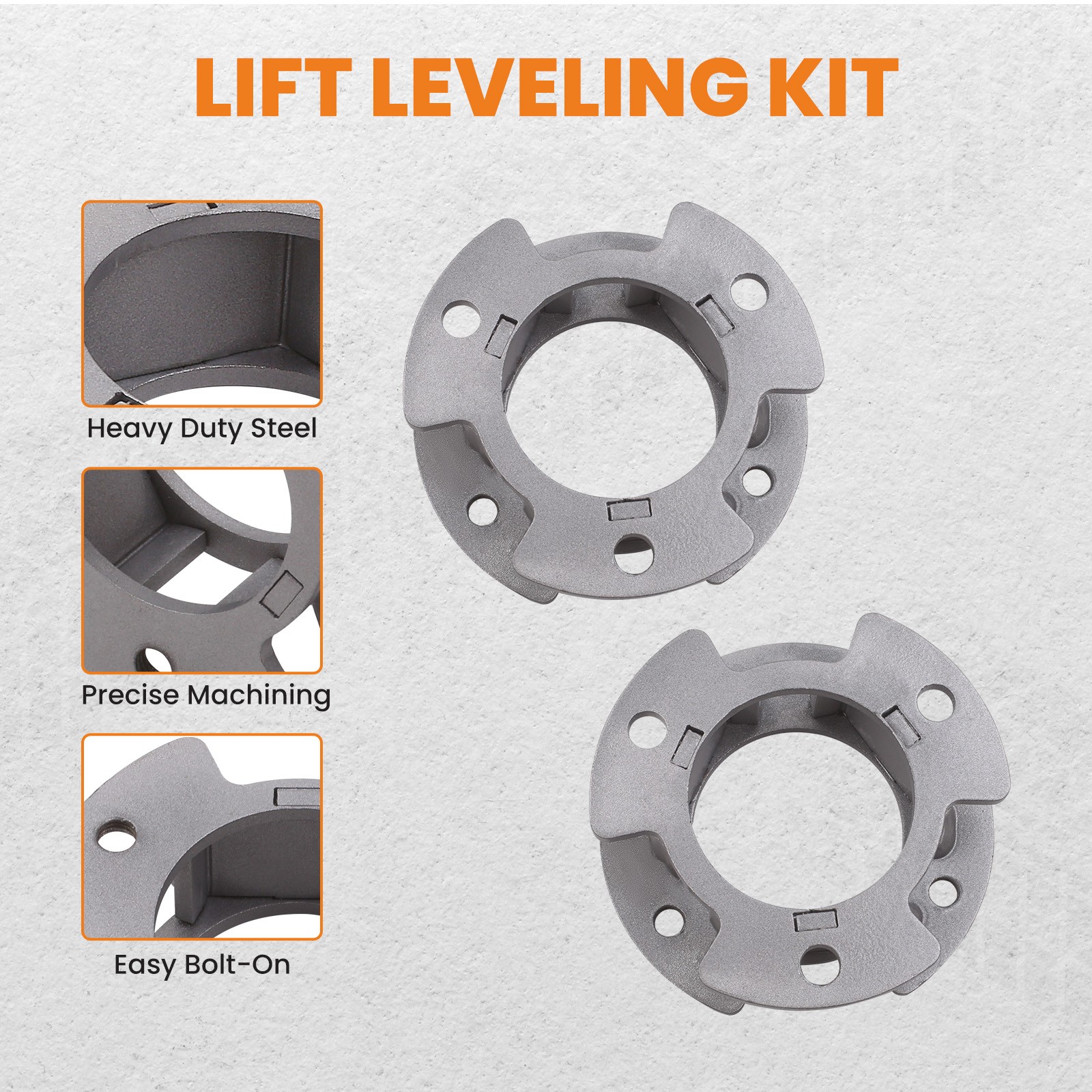 Kit de elevación de nivelación delantero de 2,5" apto para Ford Ranger 2019 4x4- - Image 2
