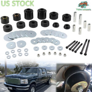 Kits de bujes de montaje de cabina de carrocería 4.4123R para Ford F150 F250 F350 1980-1998 2x2 4x4-