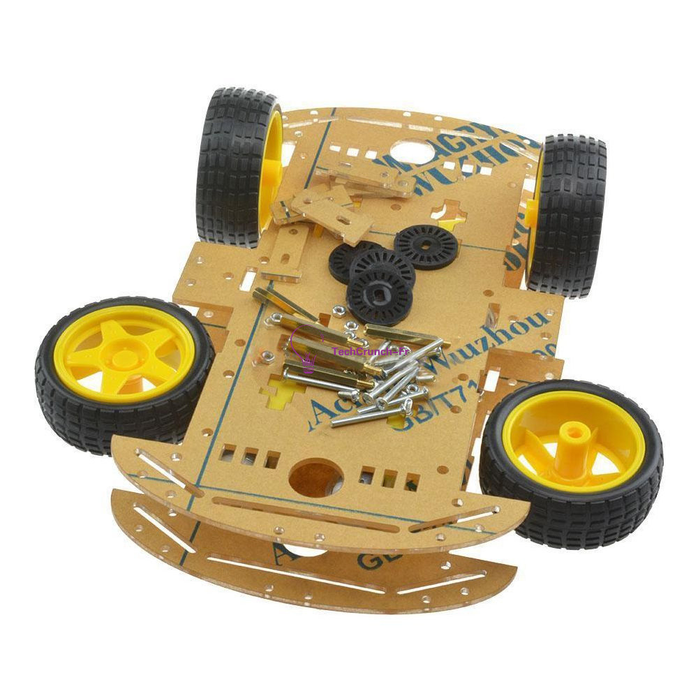 NEW 4WD Robot Smart Car Chassis Kits car with Speed Encoder for Arduino M26 - Image 4