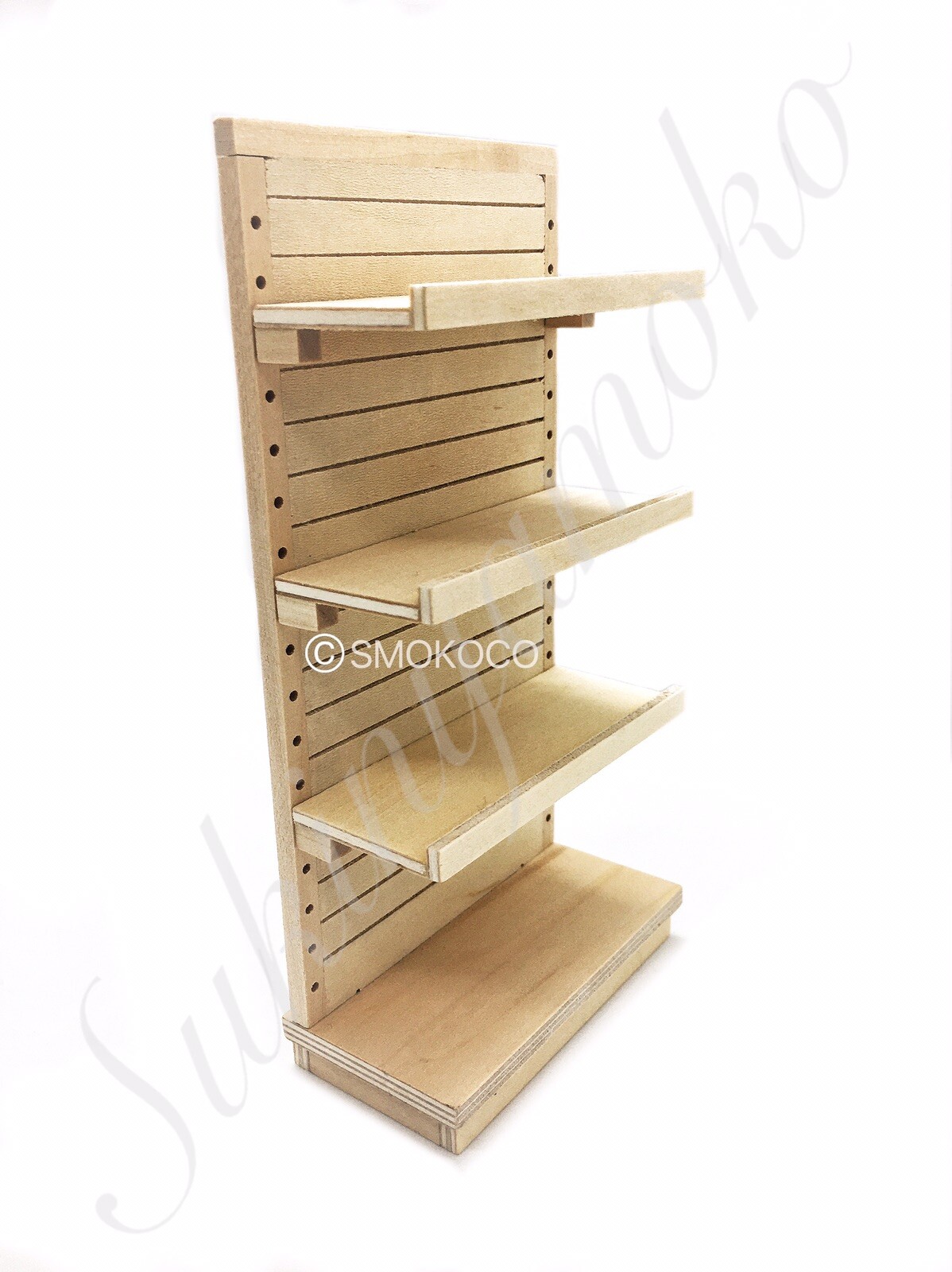 Miniature Convenience Store Display Shelves 1:12 Scale Dollhouse - Image 4