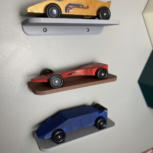 Model Derby Car Display Shelf MADE IN USA