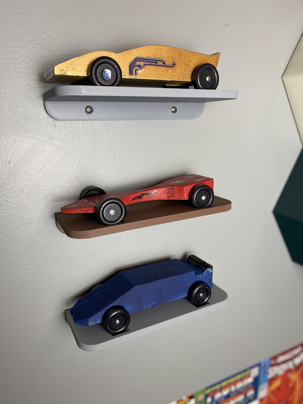 Model Derby Car Display Shelf MADE IN USA