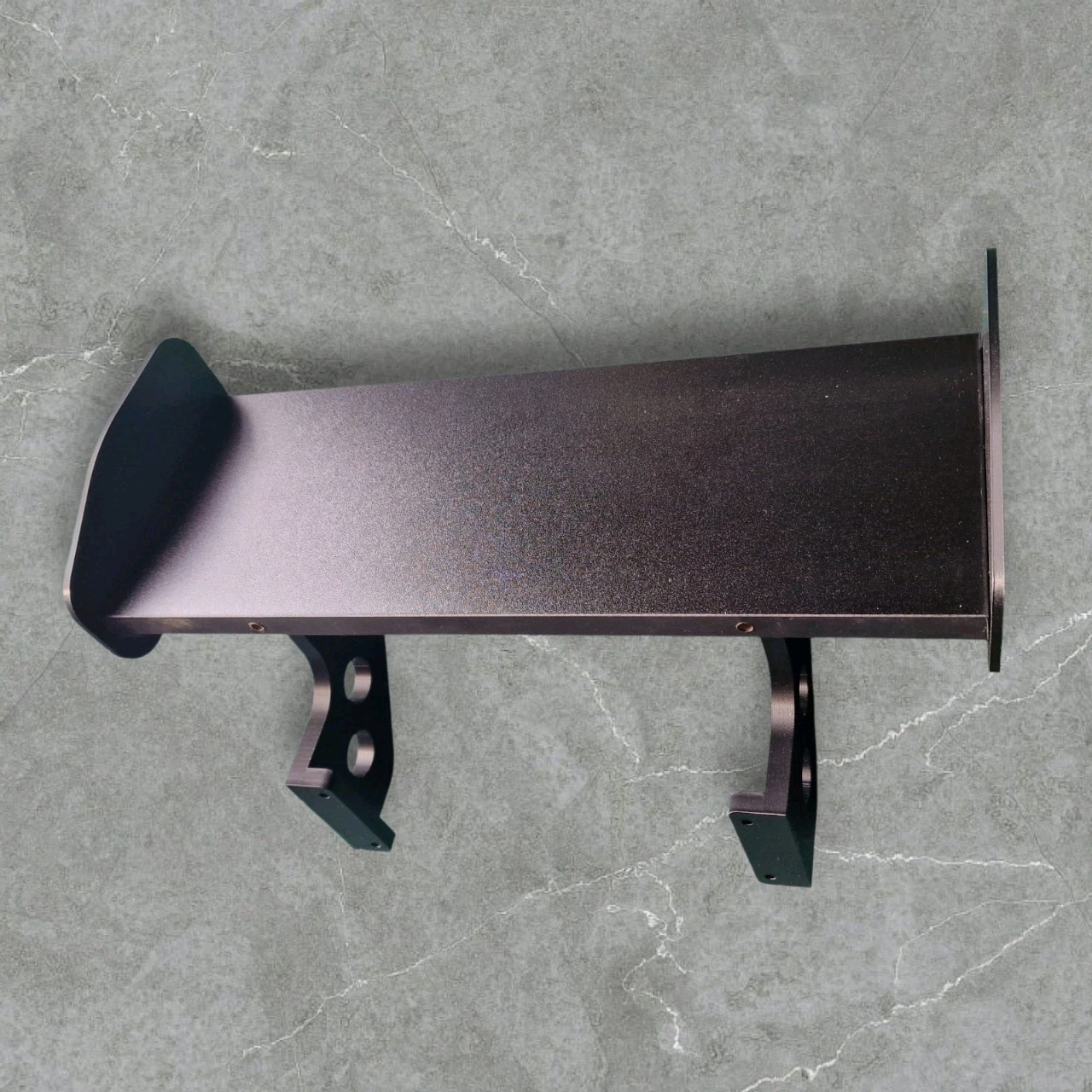 Hot Wheels Racing Style Spoiler Wing Shelf Wall Car Home Decor Man Cave Shelving - Image 2